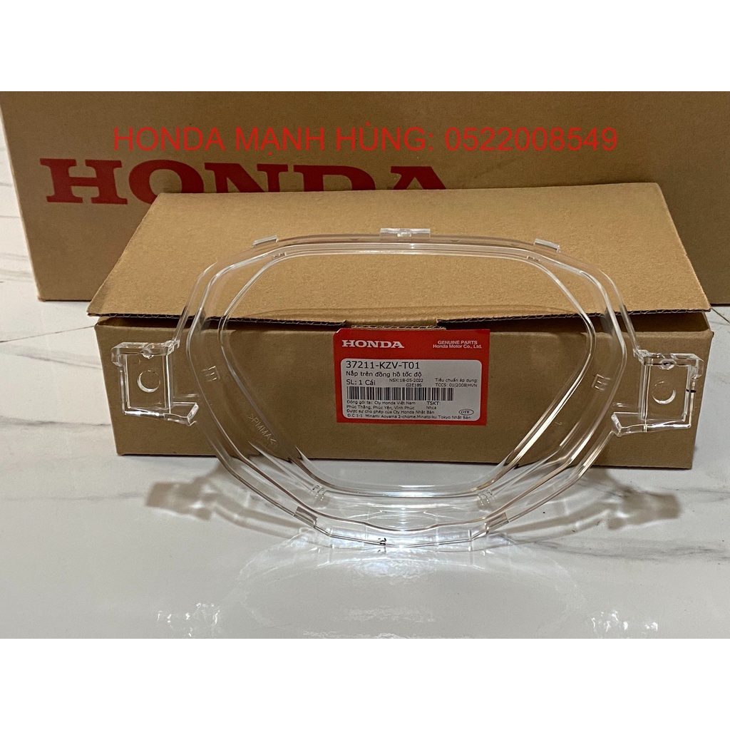 Nắp trên đồng hồ tốc độ - kính đồng hồ HONDA DREAM 110. 37211KZVT01