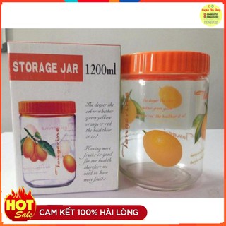 Lọ thủy tinh đựng đồ đa năng 1200ml