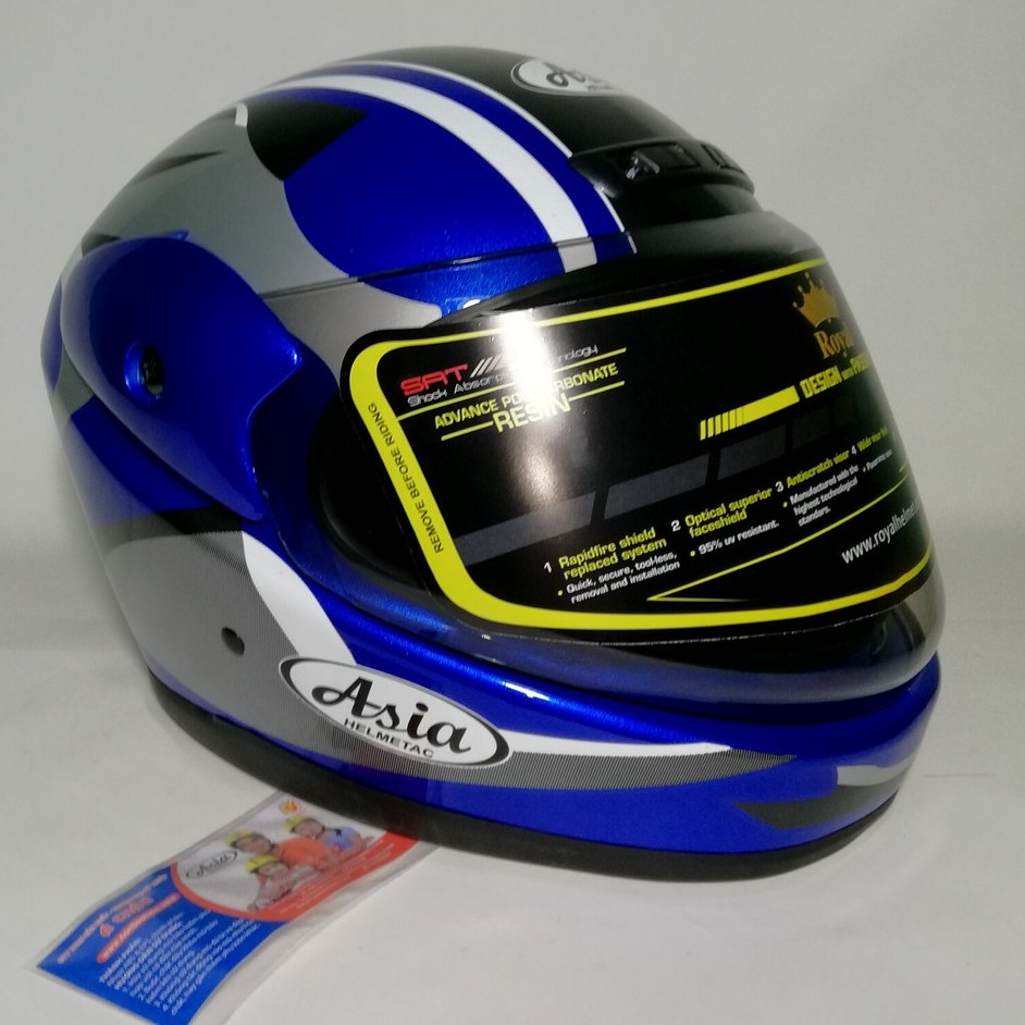 Mũ bảo hiểm Fullface Asia MT120 chính hãng