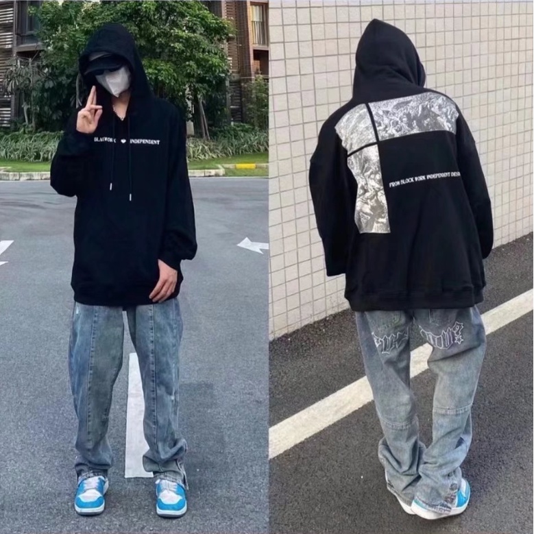 Mới Quần Jeans Dài Rách Gối quần jean nam Thời Trang Dành quần bò nữ phong cách Hàn Quốc ulzzang quần jean nữ chất đũi cao cấp quần bò nữ