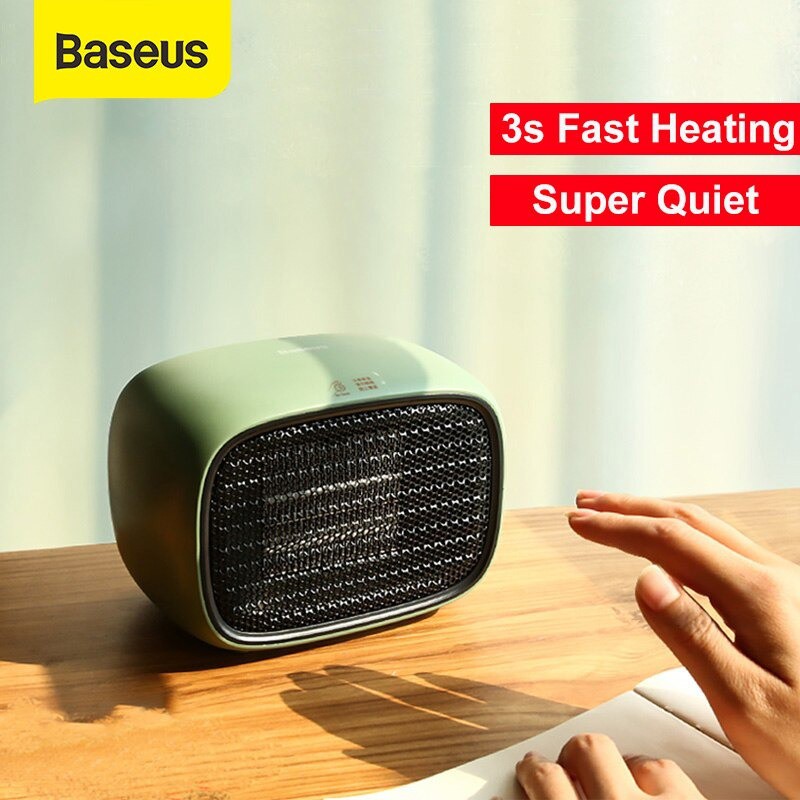 [Mã ELMS5 giảm 7% đơn 300K] Máy Sưởi Baseus Mini Công Xuất 500W Chính Hãng