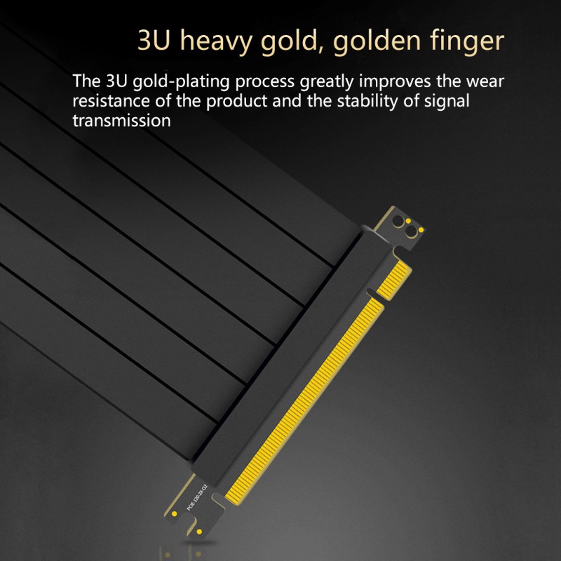 Cáp Đồ Họa Popx Popx Full Speed 3.0 Pcie X16 Riser Cable Mở Rộng Cho Gpu | BigBuy360 - bigbuy360.vn