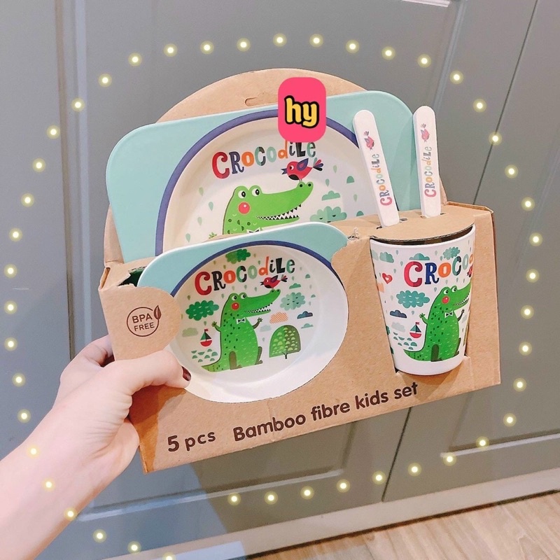 SET KHAY BÁT ĂN CHO BÉ