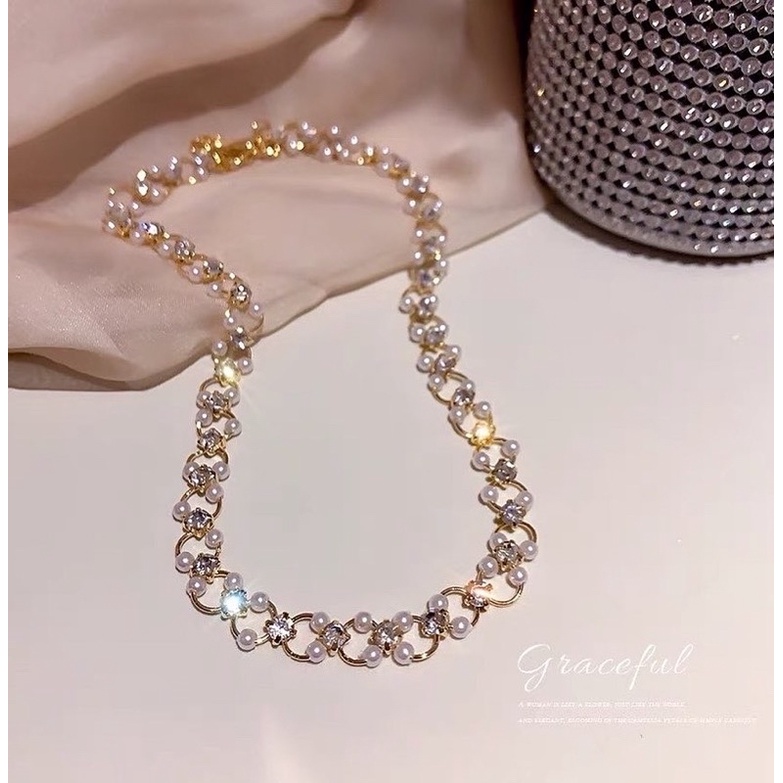 Choker - vòng cổ đá ngọc sang chảnh dự tiệc nhiều mẫu