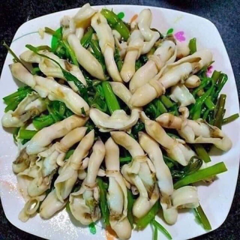 Ruột ốc móng tay đã làm sạch 1kg ❤️ SALE SỐC ❤️ xào, nấu, sốt me béo ngậy