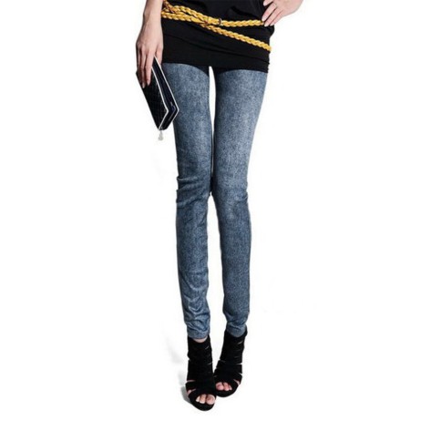 Quần dài ôm giả jean thời trang cho nữ | BigBuy360 - bigbuy360.vn