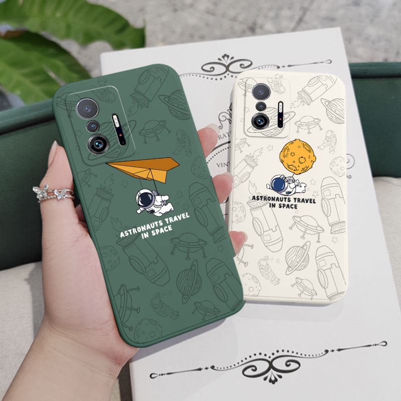 Ốp Điện Thoại Hình Phi Hành Gia Cho xiaomi mi 13t 12t 11t 10t pro lite mi 9t pro