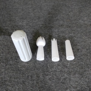 Bộ vòi xịt kem + nắp vặn gas nhựa bình xịt kem tươi