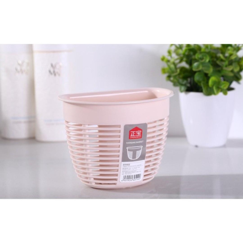 Giỏ treo đồ mini hít cường lực dán tường cắm bàn chải siêu đẹp phù hợp mọi không gian Giá Rẻ