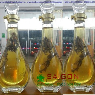 Bình pha lê đựng rượu 750ml - bcr5