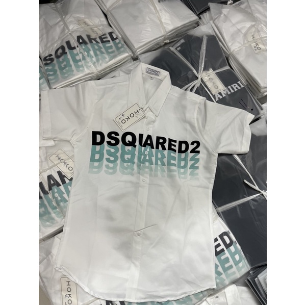 Áo sơ mi Dsquared2 ngăn tay cao cấp,Áo sơ mi nam ngắn tay cao cấp | BigBuy360 - bigbuy360.vn