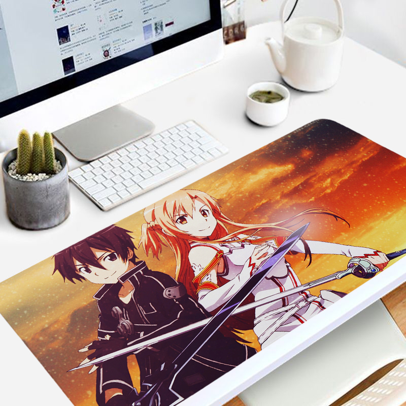 Miếng Lót Chuột Cỡ Lớn In Hình Sword Art Online Độc Đáo