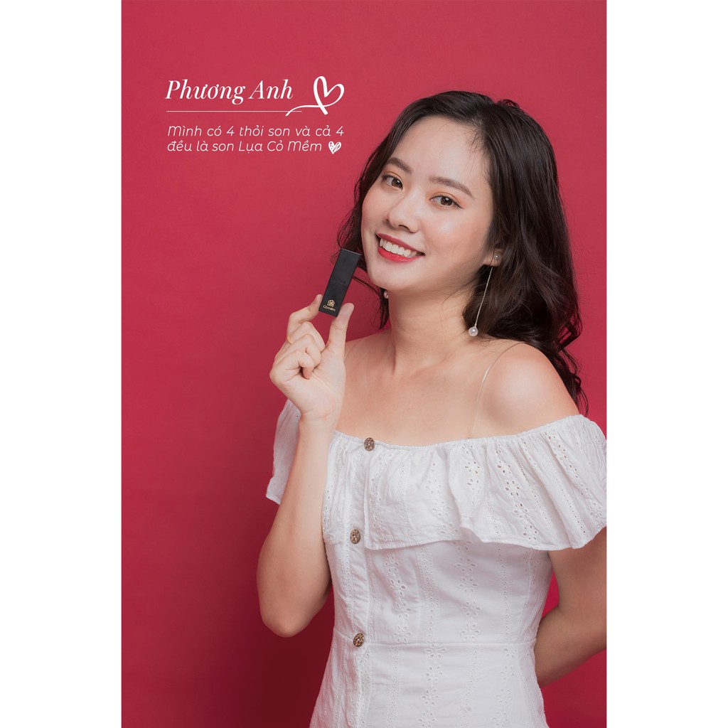 Son Không Chì - Son Lụa Cỏ Mềm - Son Thiên Nhiên An Toàn | Thế Giới Skin Care