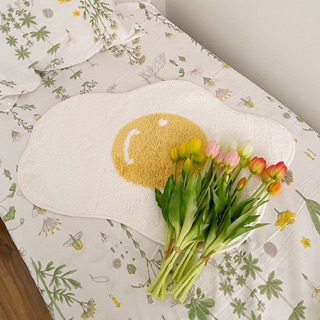 Thảm lông trứng Ốp la 55x75cm