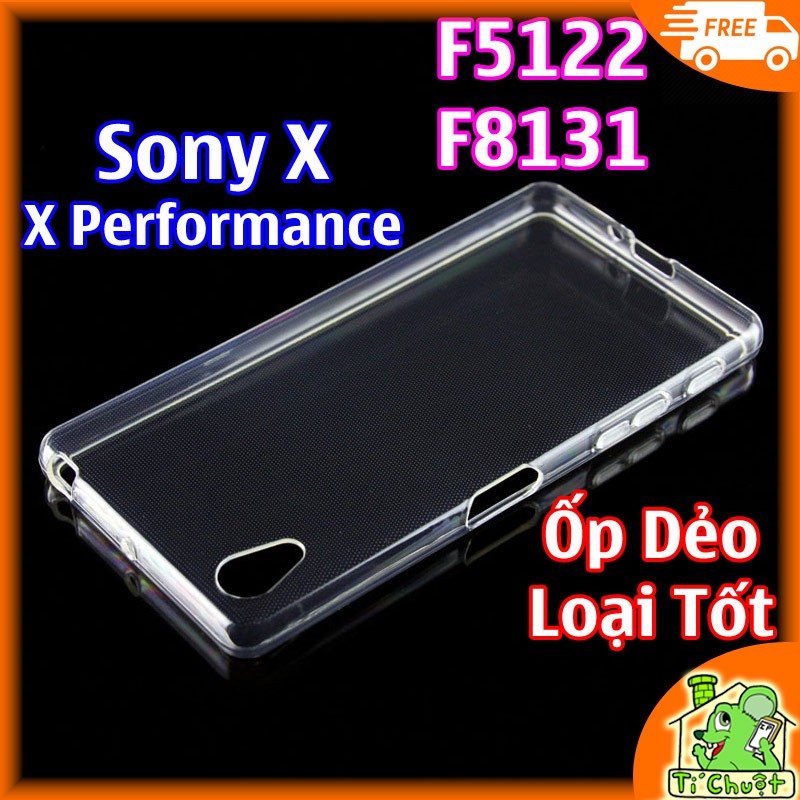 [Loại Tốt] Ốp lưng Sony X X Performance Silicon Dẻo Trong Suốt