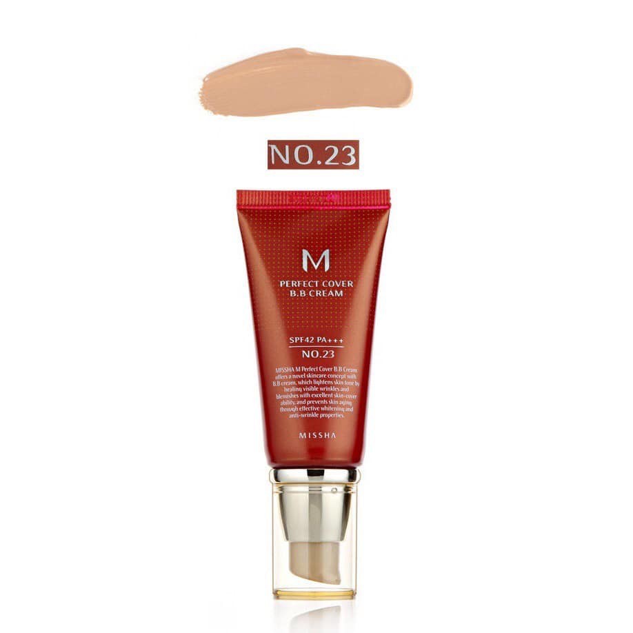 [Auth-Fullsize] Sale kem nền đa năng tạo độ che phủ hoàn hảo Missha M Perfect Cover BB Cream | BigBuy360 - bigbuy360.vn