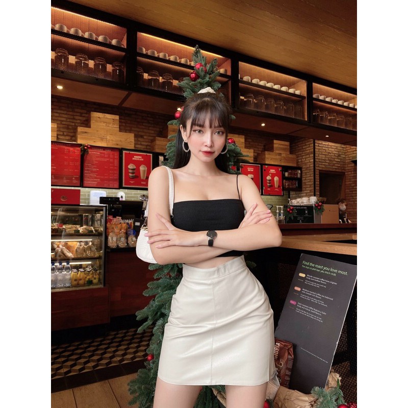 𝙇𝙖𝙙𝙮 𝙎𝙩𝙮𝙡𝙚 & 𝙊𝙪𝙩𝙛𝙞𝙩𝙨 𝘅 Chân váy da trơn | BigBuy360 - bigbuy360.vn