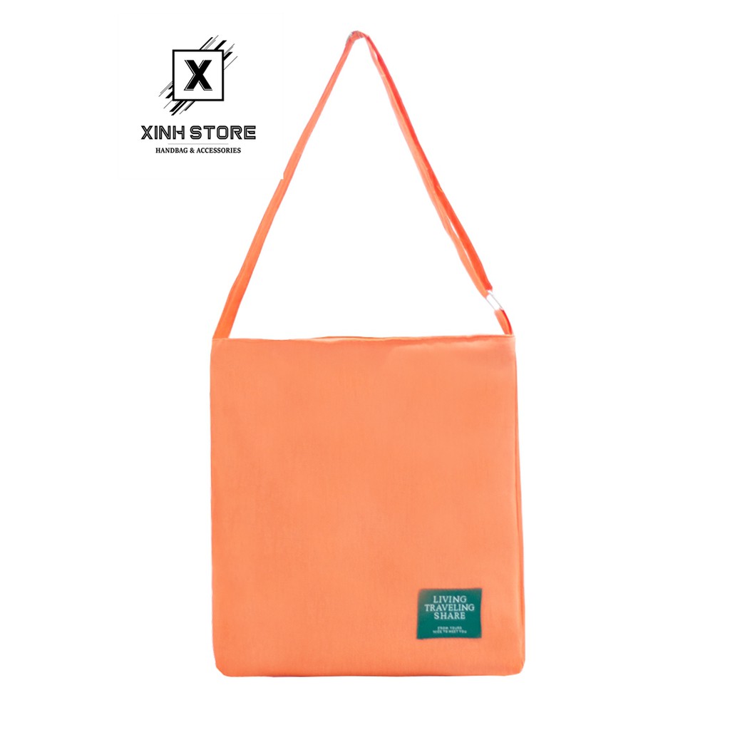 [Mã WABRBAGS giảm 20K đơn 99K] Túi Tote Đeo Chéo Basic XinhStore