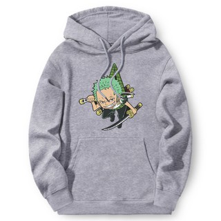 Áo Hoodie in hình Roronoa Zoro ngộ nghĩnh One piece