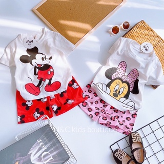 Bộ cộc tay mickey cho bé