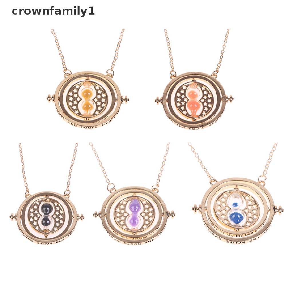 Vòng cổ Mặt Đồng Hồ Cát 3D Harry Potter crownfamily1