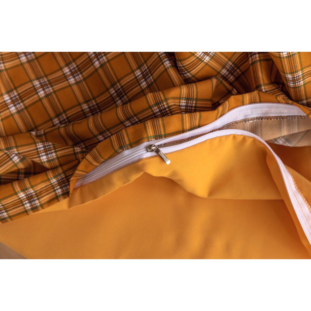 Bộ Chăn Ga Gối Cotton Tici Kẻ Hàn Quốc Vintage Chăn Chần Bông Cao Cấp Các Mẫu Mới 2022 | BigBuy360 - bigbuy360.vn