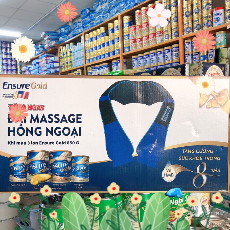 Máy Masage Ensure VAI-LƯNG-CỔ-GÁY-ĐÙI