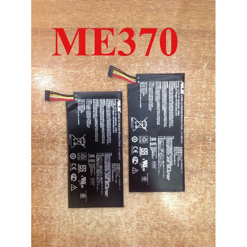 pin asus tab Nexus 7 ME370 - kí hiệu trên pin C11-ME370T
