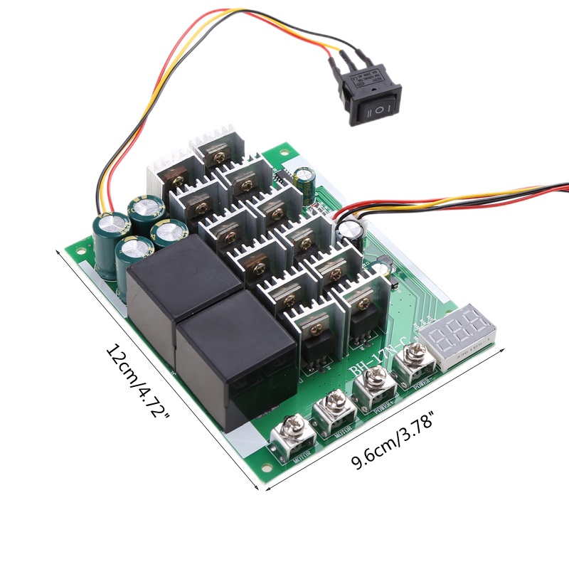 Bộ Điều Khiển Tốc Độ Động Cơ DC 12V 24V 36V 48V 10-55V 60A