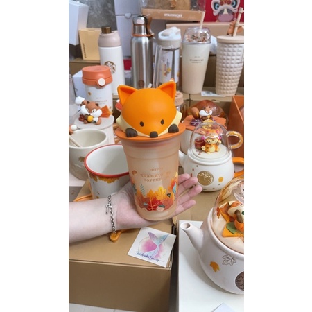 Cốc cáo và thỏ Starbucks chính hãng
