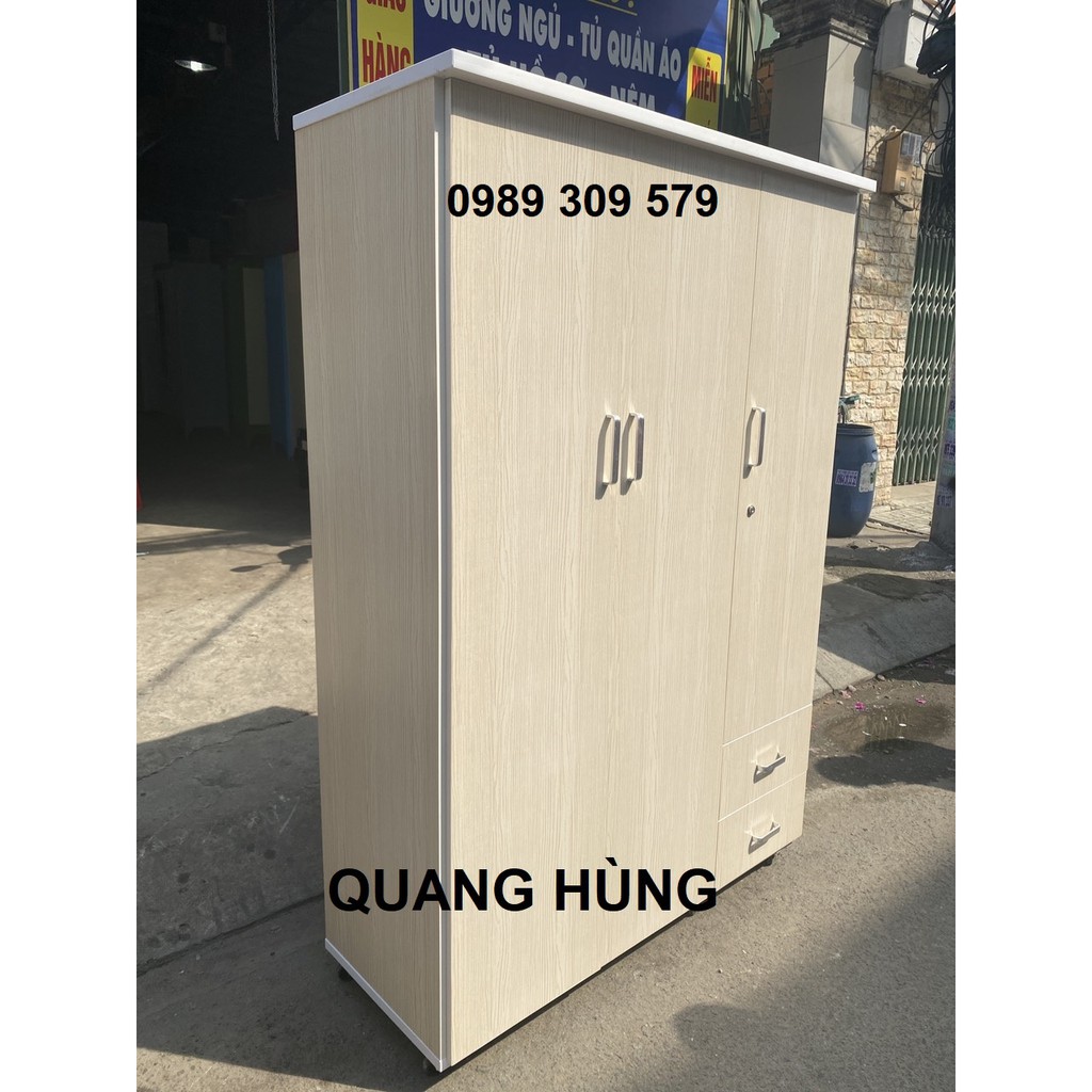 TỦ NHỰA ĐÀI LOAN 3 CÁNH - TỦ LỚN - CAO 1M8 X NGANG 1M2