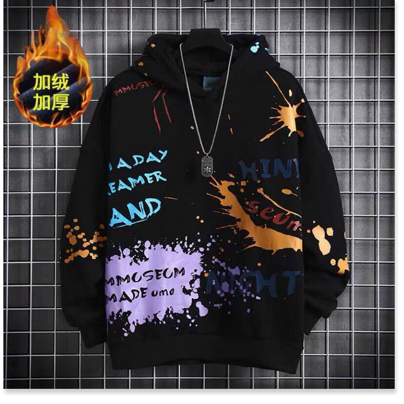 ÁO HOODIES NAM HỌA TIẾT CÁ TÍNH FROM TO Y HÌNH CHẤT NỈ THẤM HÚT MỒ HÔI CỰC TỐT LANA FASHION