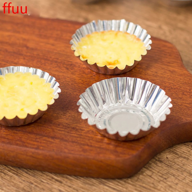 Bộ 50 cái cốc giấy bạc chịu nhiệt dùng cho nướng bánh 1 lần
