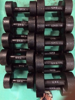 Tạ gang tập tay 5kg