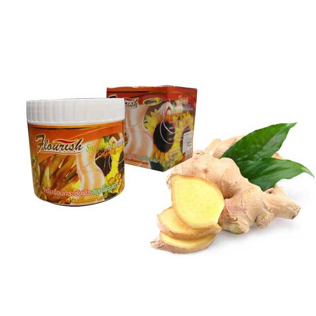 [TẶNG 1 THƯỚC DÂY NGẪU NHIÊN] Kem tan mỡ bụng gừng ớt FLOURISH Thái Lan 500ml giúp vòng eo thon gọn, hông đùi săn chắc | BigBuy360 - bigbuy360.vn