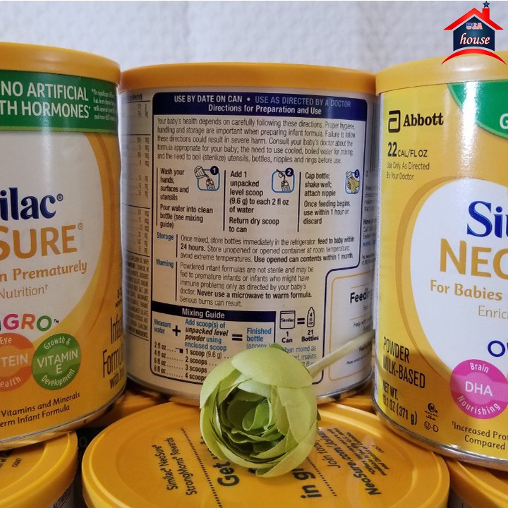 SỮA SIMILAC NEOSURE DATE 2022 371g