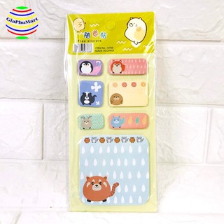 Giấy Note Ghi Chú - Hình Dễ Thương