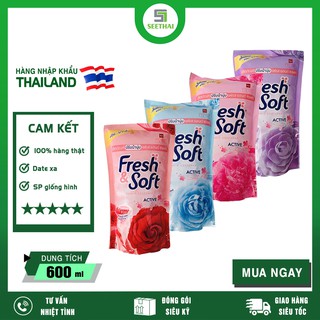 [Hàng Chính Hãng] Nước Xả Vải Đậm Đặc Fresh & Soft Thái Lan 600ml (Giao màu ngẫu nhiên) thumbnail