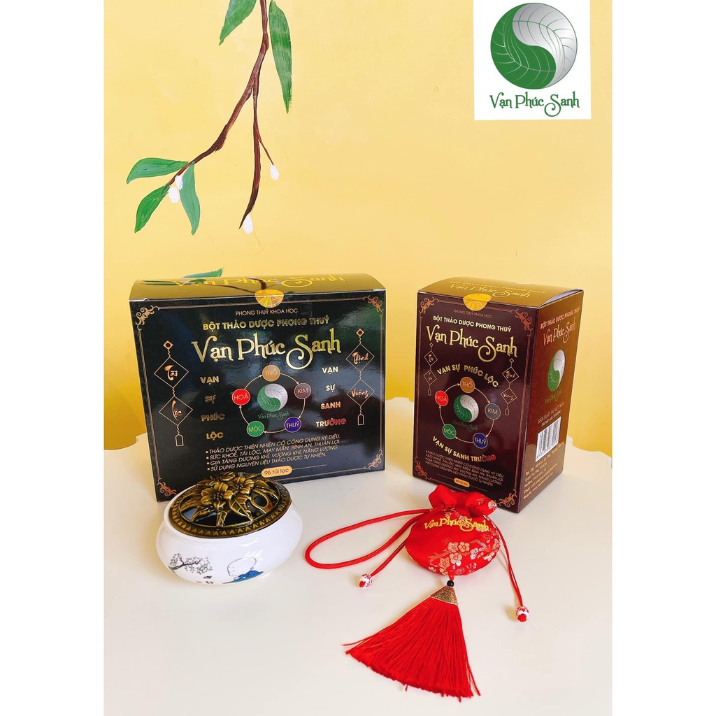 Hộp Bột Phong Thủy Tài Lộc Vạn Phúc Sanh 48 Gói | BigBuy360 - bigbuy360.vn