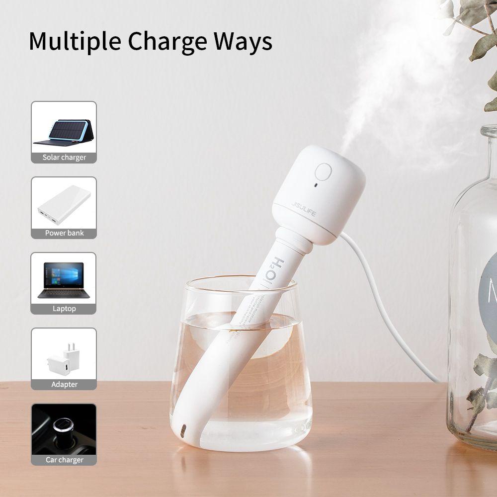 Máy Phun Sương Tạo Độ Ẩm NICKOLAS Sạc Pin Không Gây Tiếng Ồn Kèm Hộp Đựng Dành Cho Văn Phòng