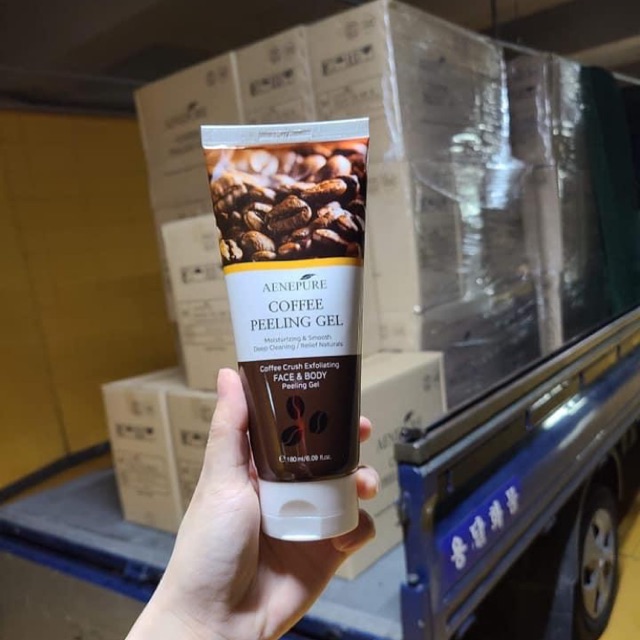 Tẩy da chết Aenepure Coffee peeling gel