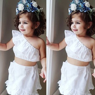 Bộ áo + chân váy cho bé gái