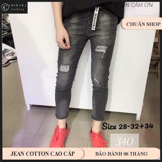 QUẦN JEAN NAM HÀNG SHOP CHUẨN FORM ĐẸP - COTTON CO DÃN - MUA NGAY - JTA10