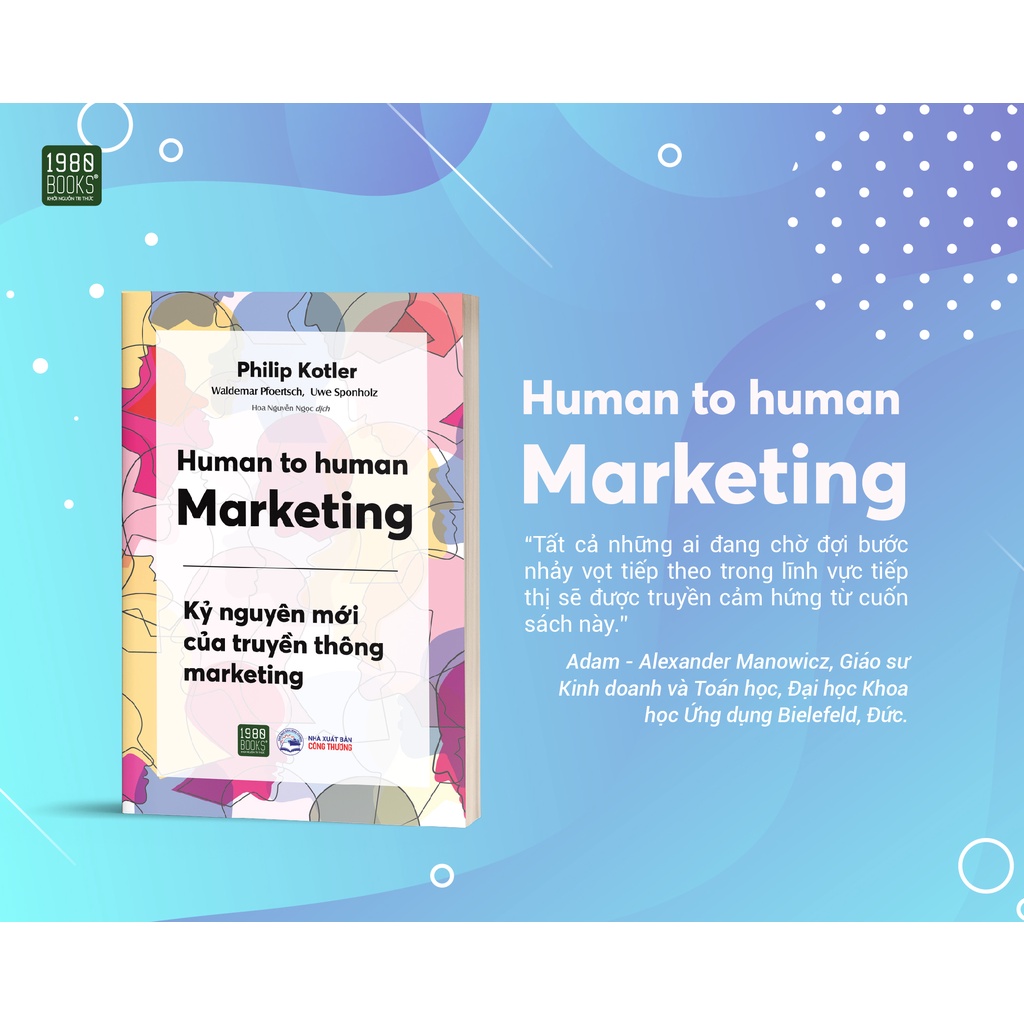 Sách - Human to Human Marketing - Philip Kotler & Waldemar A. Pfoertsch, Uwe Sponholz