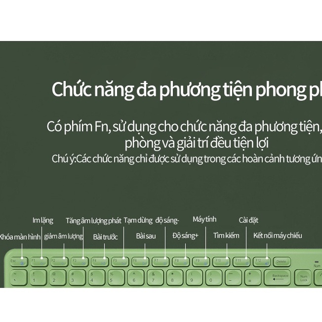 Bàn Phím và Chuột Cắm Chip USB Không Dây Chống Thấm Nước 2.4G dùng cho laptop, máy tính - Bảo hành