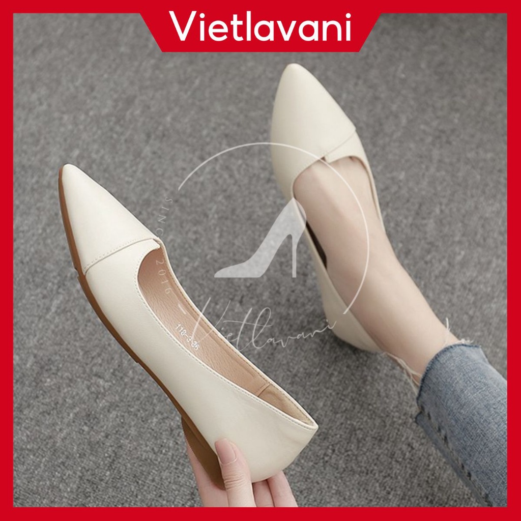 [Mã FAMANU84 giảm 10% đơn 0đ] Free⚡Ship - Giày bệt nữ da mềm đẹp tinh tế MÃ B2