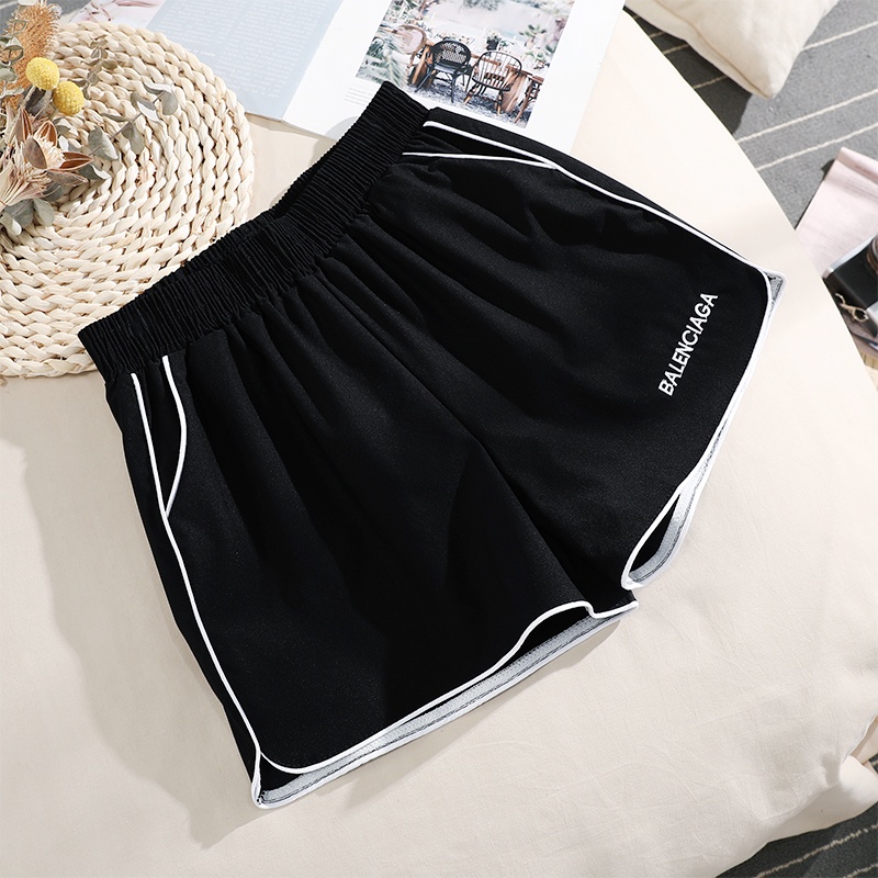 Quần short nữ (40-58kg) thêu chữ "Balenciaga". Thiết kế mới năng động, chất liệu co dãn, thoáng mát. HT26 | BigBuy360 - bigbuy360.vn