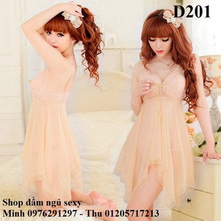 Đầm ngủ sexy 2 dây d201