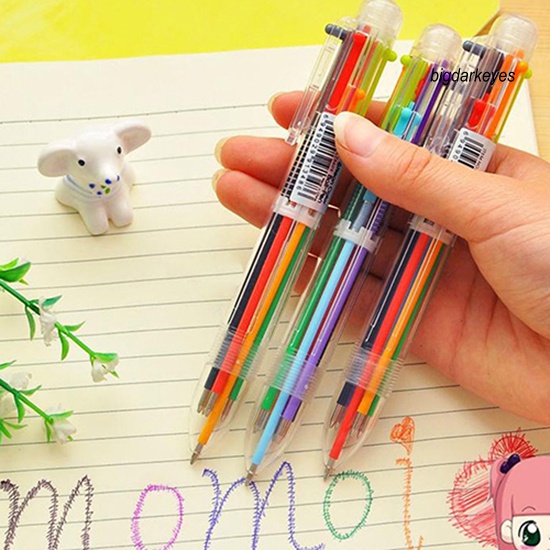 Bút Bi 0.5mm 6 Màu Chất Lượng Cao