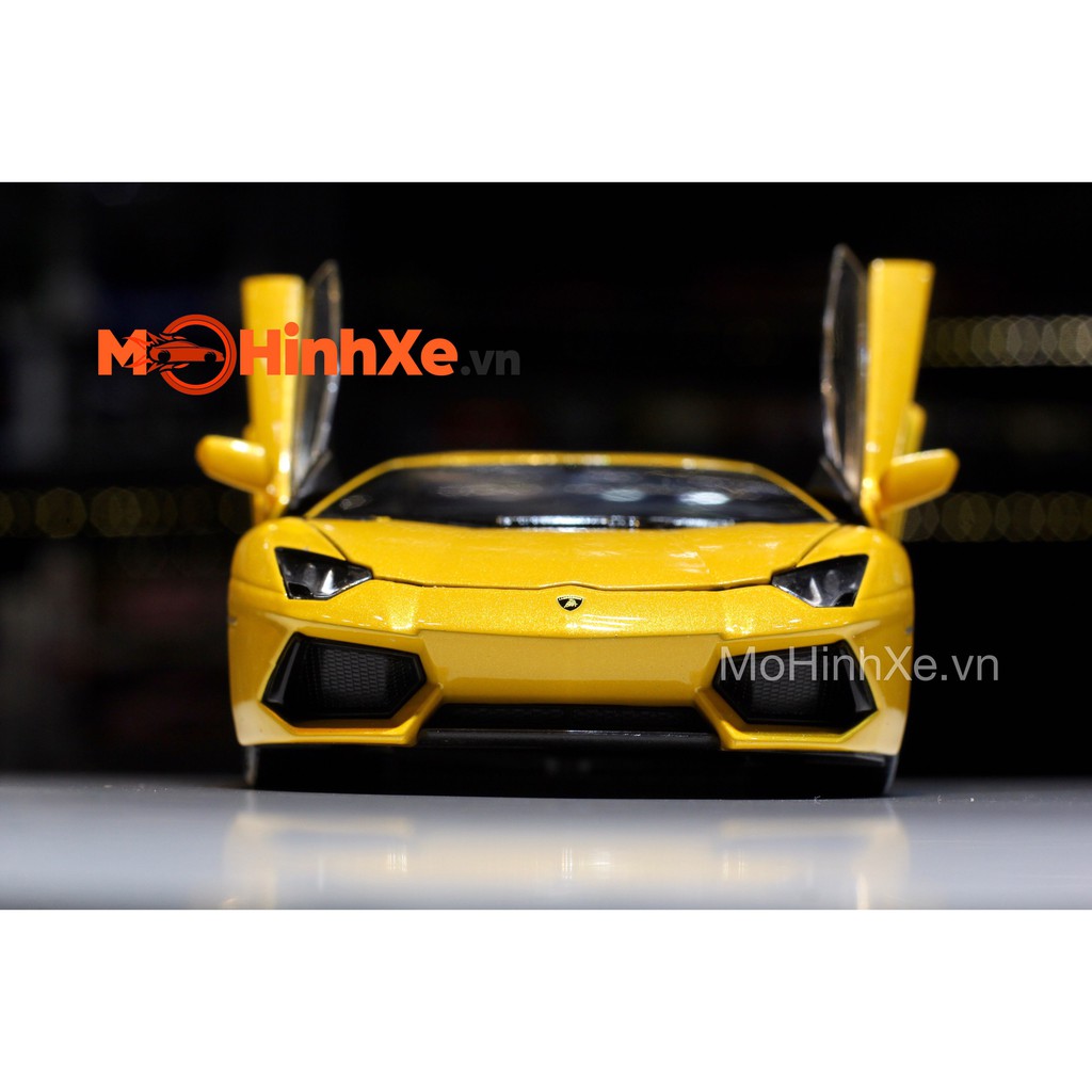 MÔ HÌNH XE LAMBORGHINI AVENTADOR LP700-4 1:24 WELLY-FX